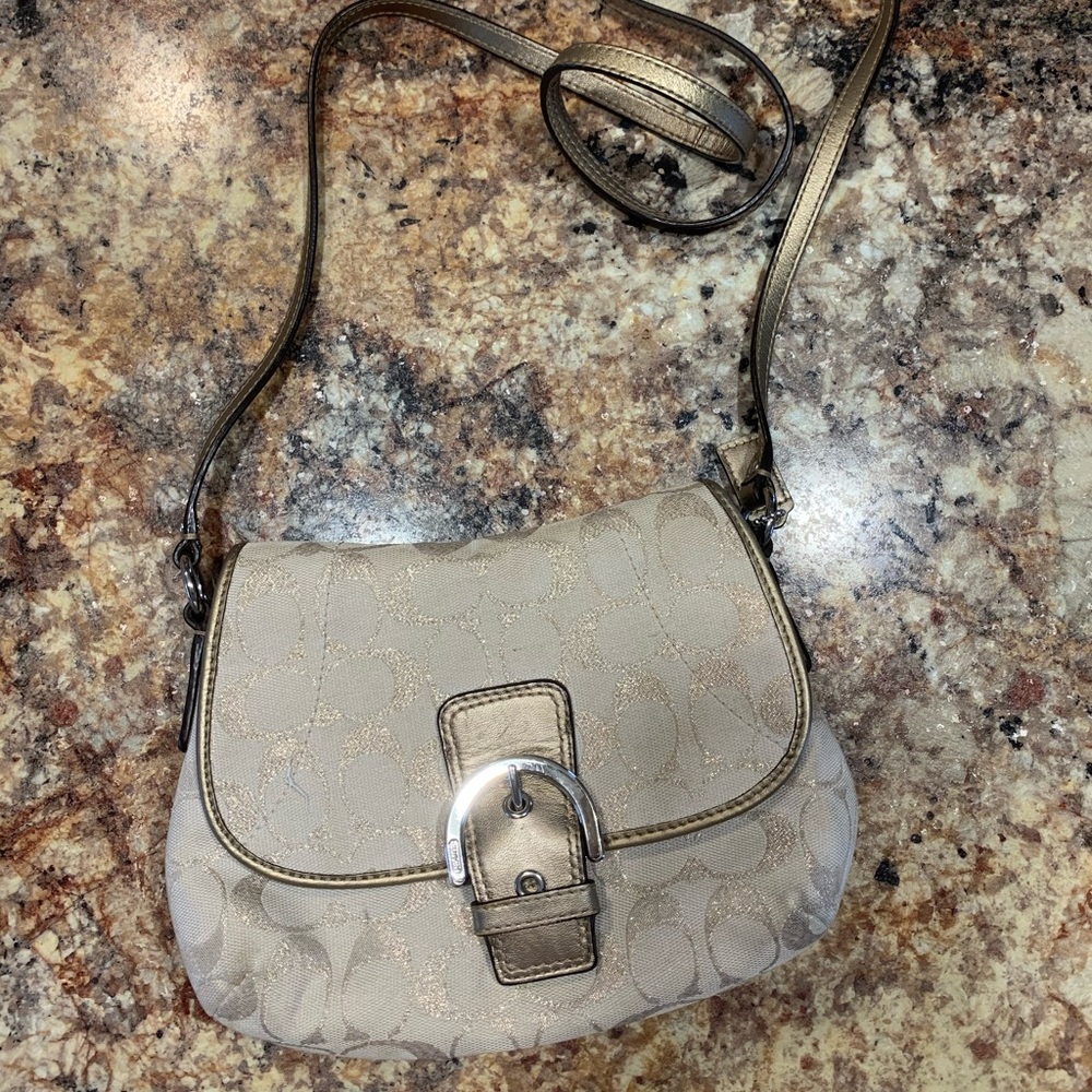 Coach crossover purse